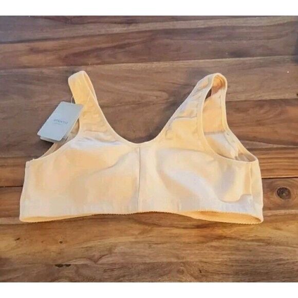 Amoena  Frances Front Closure Leisure Bra 2128 Beige A/B Size Medium - Picture 5 of 9